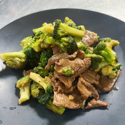 Broccoli Garlic with Beef